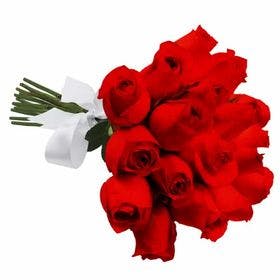 Buque 18 Rosas Vermelhas - Simples